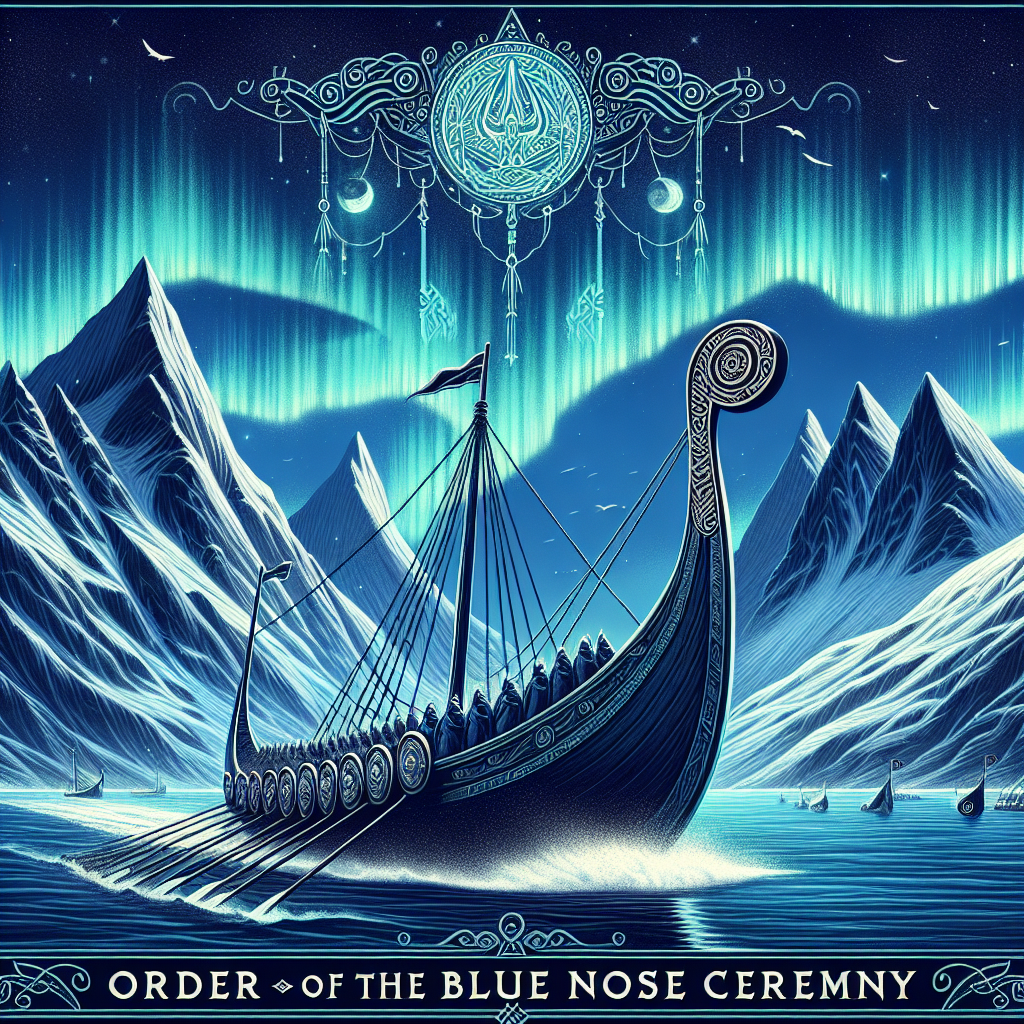 Viking Cruises Unveil the Order of the Blue Nose Ceremony